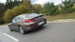 BMW Seria 6 F06 Gran Coupe 640d 313KM - galeria redakcyjna - widok z tyłu