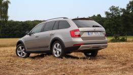 Skoda Octavia III Scout 1.8 TSI - galeria redakcyjna - widok z tyłu