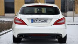 Mercedes CLS W218 Shooting Brake 350 CDI BlueEFFICIENCY 265KM - galeria redakcyjna - widok z tyłu