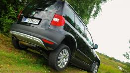 Skoda Yeti Minivan 1.8 TSI 4x4 160KM - galeria redakcyjna - widok z tyłu