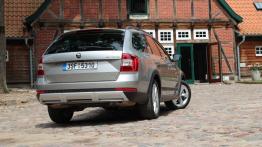 Skoda Octavia III Scout 1.8 TSI - galeria redakcyjna - widok z tyłu
