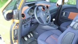 Peugeot 1007 1.4 - widok ogólny wnętrza z przodu