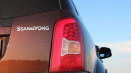 SsangYong Rexton W D20DTR 155KM - galeria redakcyjna - prawy tylny reflektor - wyłączony