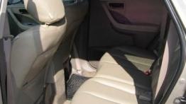 Nissan Murano - tylna kanapa