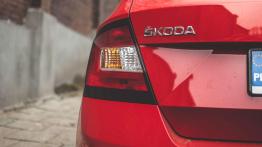 Skoda Fabia Monte Carlo 1.2 TSI - galeria redakcyjna - lewy tylny reflektor - wyłączony