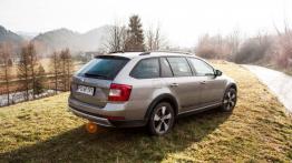 Skoda Octavia III Scout 2.0 TDI 150KM - galeria redakcyjna - widok z tyłu