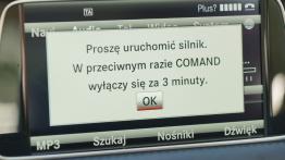 Mercedes E 400 Coupe Facelifting - galeria redakcyjna - ekran systemu multimedialnego