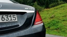 Mercedes S 63 AMG (W222) 585KM - galeria redakcyjna - emblemat