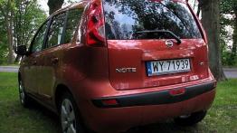 Nissan NOTE  1,5 dci Tekna - widok z tyłu