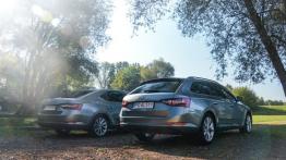 Skoda Superb Limousine vs Combi - galeria redakcyjna - widok z tyłu