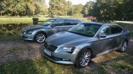 Skoda Superb Limousine vs Combi - galeria redakcyjna - widok z przodu