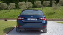 Skoda Superb III Sedan - galeria redakcyjna - widok z tyłu