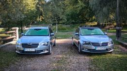 Skoda Superb Limousine vs Combi - galeria redakcyjna - widok z przodu