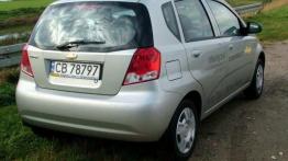 Chevrolet Aveo 1.4 16V SX (5d.) - widok z tyłu