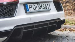 Audi R8 V10 Plus - galeria redakcyjna - dyfuzor zderzaka tylnego