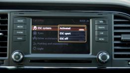 Seat Leon III Cupra - galeria redakcyjna - ekran systemu multimedialnego