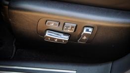 Lexus LS IV Facelifting 600h 394KM - galeria redakcyjna - sterowanie regulacją foteli