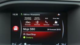 Volvo S60 II Facelifting 2.0 T6 Drive-E 306 KM - galeria redakcyjna - ekran systemu multimedialnego
