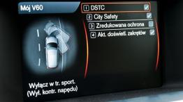 Volvo V60 Kombi 2.0 D3 163KM - galeria redakcyjna - radio/cd/panel lcd