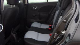 Nissan Micra IV Hatchback 5d  KM - galeria redakcyjna - tylna kanapa