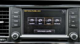 Seat Leon ST Cupra 280 - galeria redakcyjna - ekran systemu multimedialnego