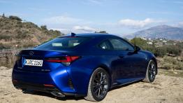 Lexus RC 300h - galeria redakcyjna - widok z tyłu