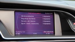 Audi A5 RS5 Facelifting 4.2 FSI 450KM - galeria redakcyjna - ekran systemu multimedialnego