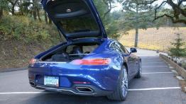 Mercedes-AMG GT 4.0 V8 - galeria redakcyjna - tył - bagażnik otwarty