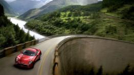 Alfa Romeo 8C Competizione - maska - widok z góry