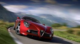 Alfa Romeo 8C Competizione - widok z przodu