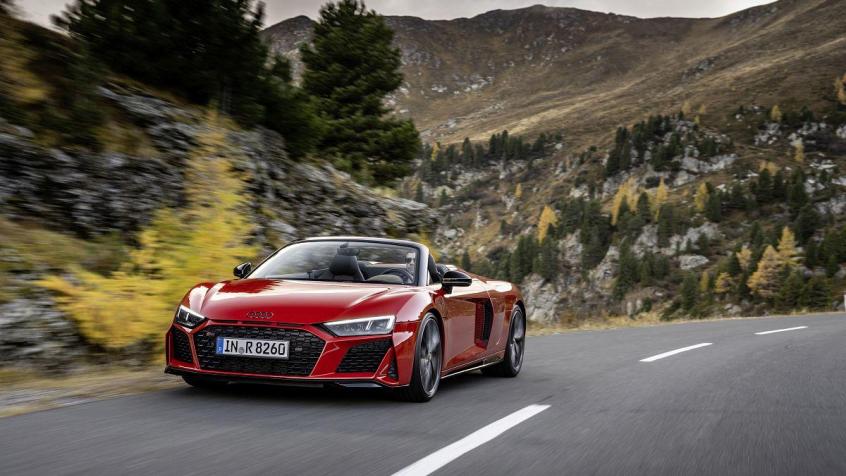 Audi R8 II Spyder Facelifting