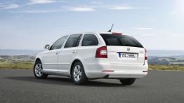 Skoda Octavia II GreenLine Kombi Facelifting - widok z tyłu