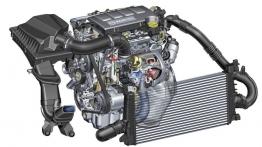 Opel Astra IV Hatchback 5d Facelifting - szkic silnika