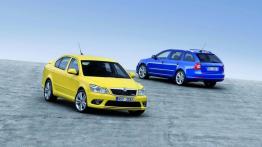 Skoda Octavia II RS Hatchback Facelifting - widok z przodu