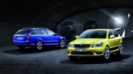 Skoda Octavia II RS Hatchback Facelifting - widok z przodu