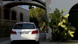 Mercedes E 300 BlueTEC HYBRID kombi Facelifting - widok z tyłu