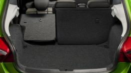 Seat Ibiza V SportCoupe Facelifting - tylna kanapa złożona, widok z bagażnika