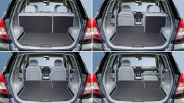 Opel Antara Facelifting - tylna kanapa złożona, widok z bagażnika