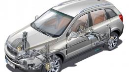 Opel Antara Facelifting - schemat konstrukcyjny auta