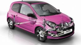 Renault Twingo II Facelifting - schemat konstrukcyjny auta