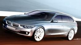 BMW serii 3 F30 Touring - szkic auta