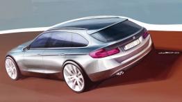 BMW serii 3 F30 Touring - szkic auta