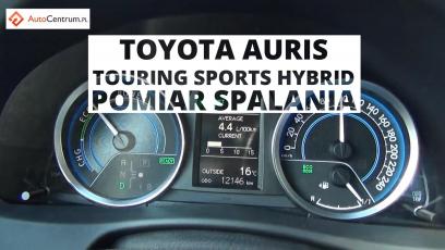 Toyota Auris Touring Sports Hybrid - pomiar spalania