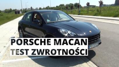 Porsche Macan Turbo - test zawracania