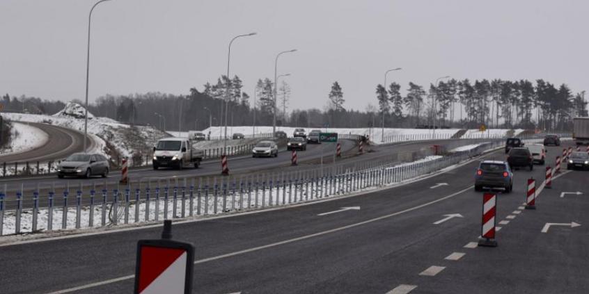 S16 z Olsztyna z dwoma jezdniami