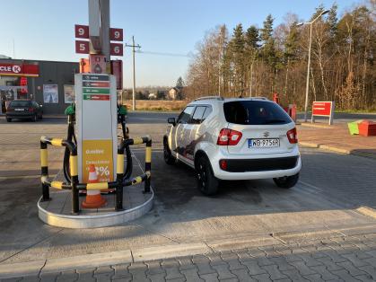 #Suzuki #Ignis #CircleK #tankowanie