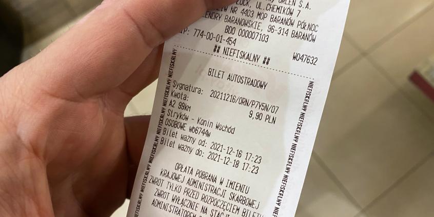 E-bilet autostradowy w systemie e-Toll. Zobacz, jak uniknąć kosztownego błędu [poradnik]