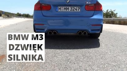 BMW M3 - dźwięk silnika