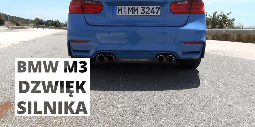 BMW M3 - dźwięk silnika
