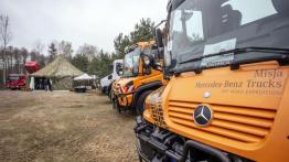 Unimog i Arocs - teren im niestraszny